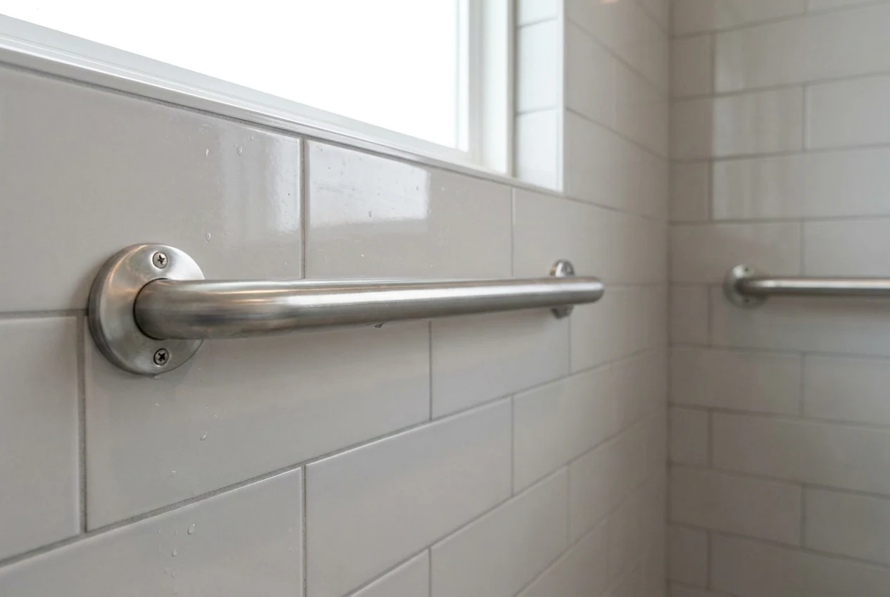 Barre d'appui douche