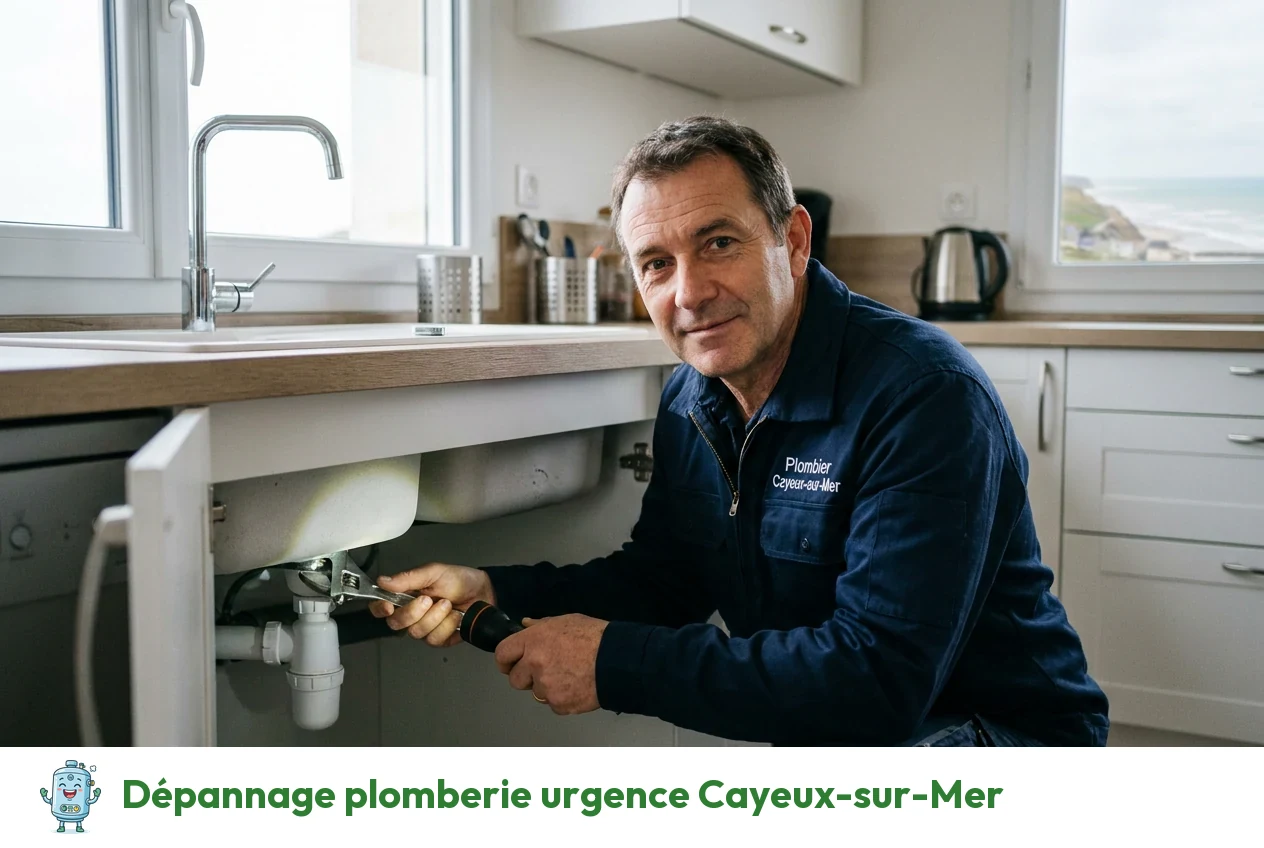 Dépannage plomberie urgence à Cayeux-sur-Mer