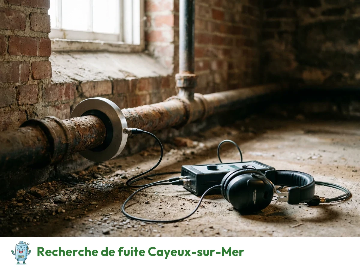 Recherche de fuite à Cayeux-sur-Mer