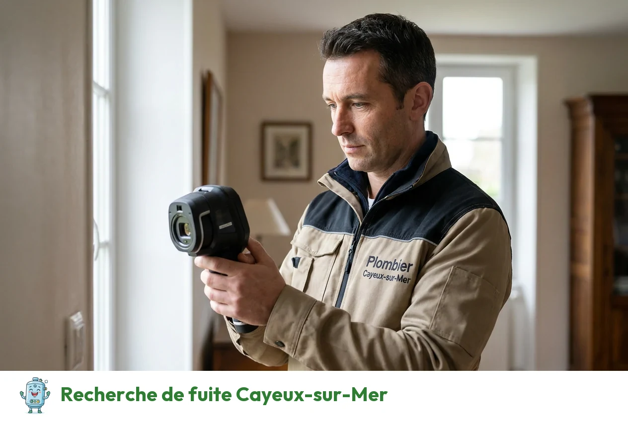 Recherche de fuite à Cayeux-sur-Mer