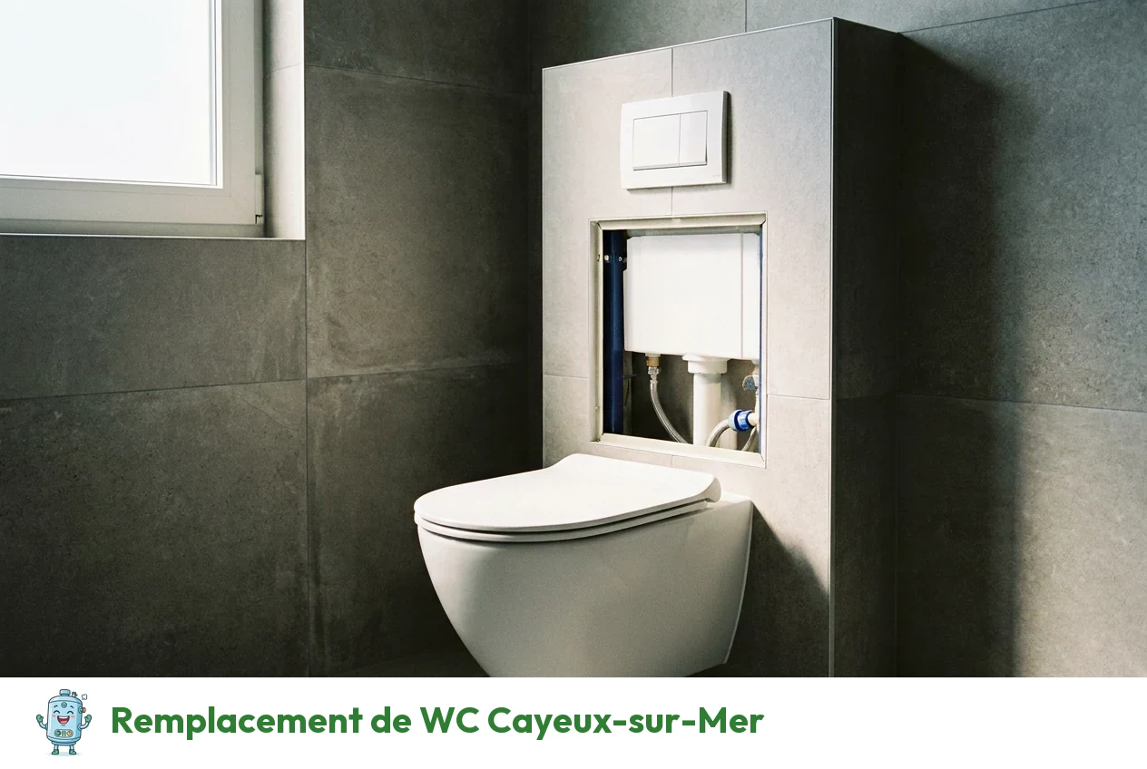 Remplacement de WC à Cayeux-sur-Mer