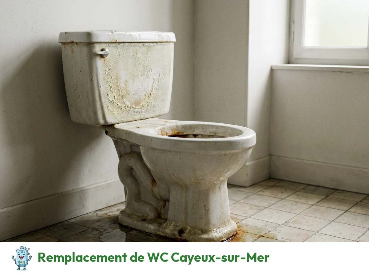 Remplacement de WC à Cayeux-sur-Mer