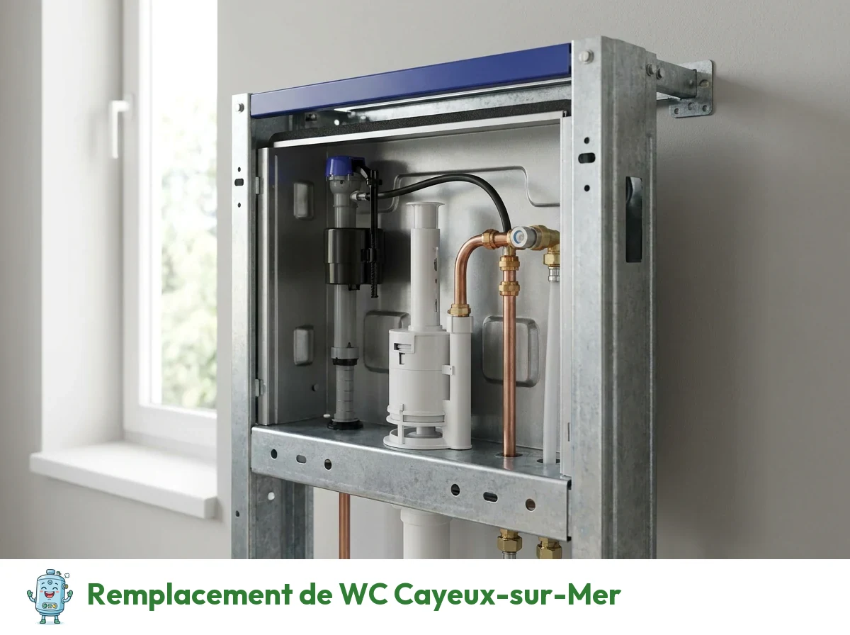 Remplacement de WC à Cayeux-sur-Mer